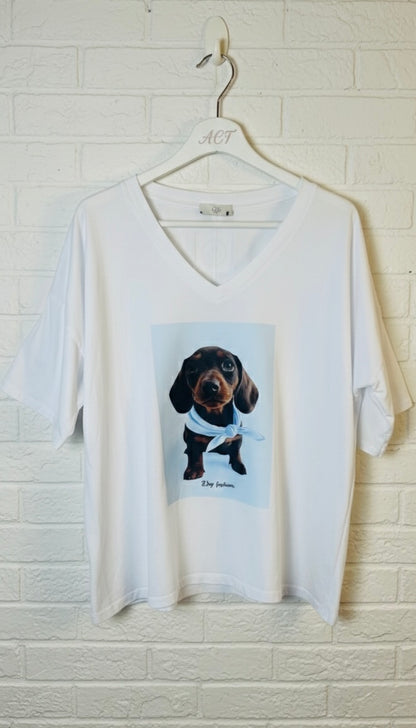 Camiseta Dog Fashion+5colores
