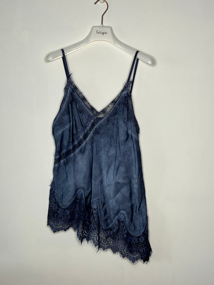 Asymmetrical lace top +10 colors