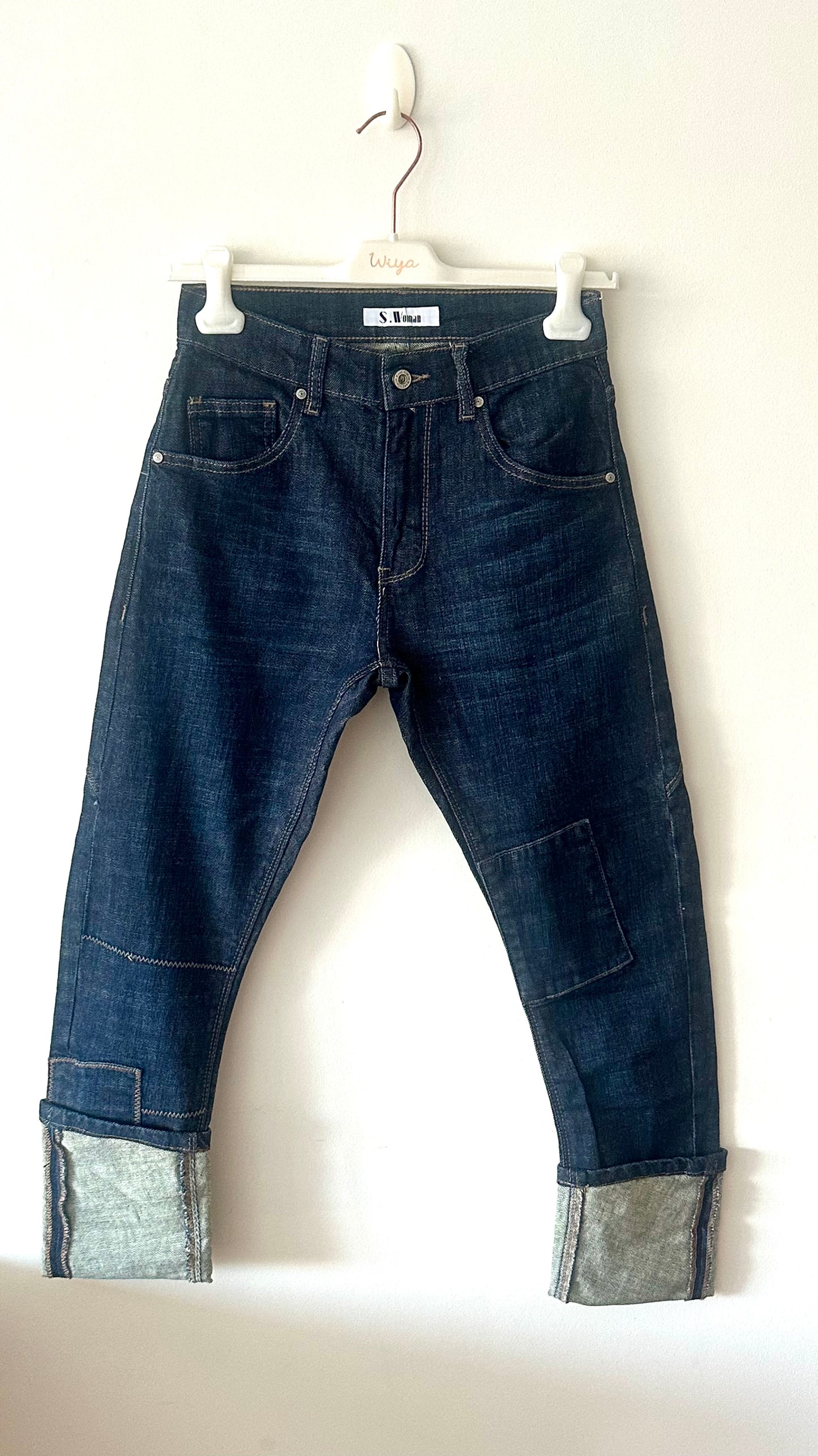 Ankle-length denim