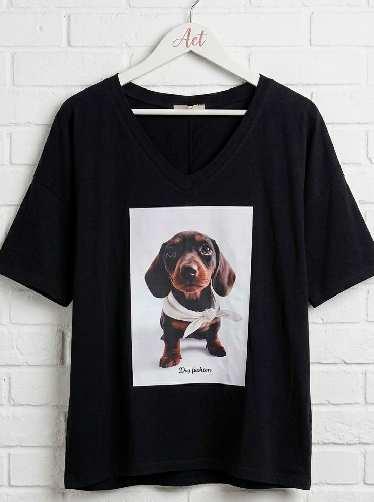 Camiseta Dog Fashion+5colores