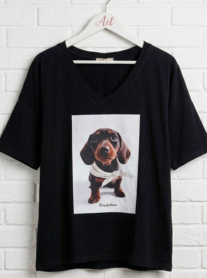 Camiseta Dog Fashion+5colores