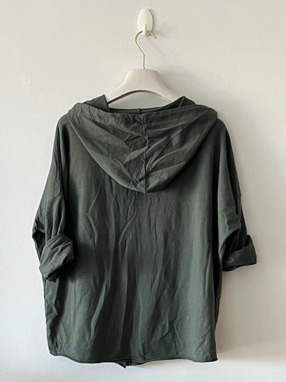 Button-down sweatshirt +6 colors