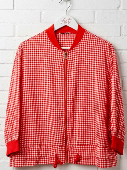 Chaqueta Bomber vichy +2 colores