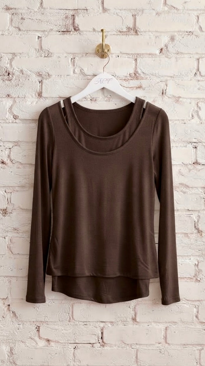 Camiseta Doble Basic +4 colores