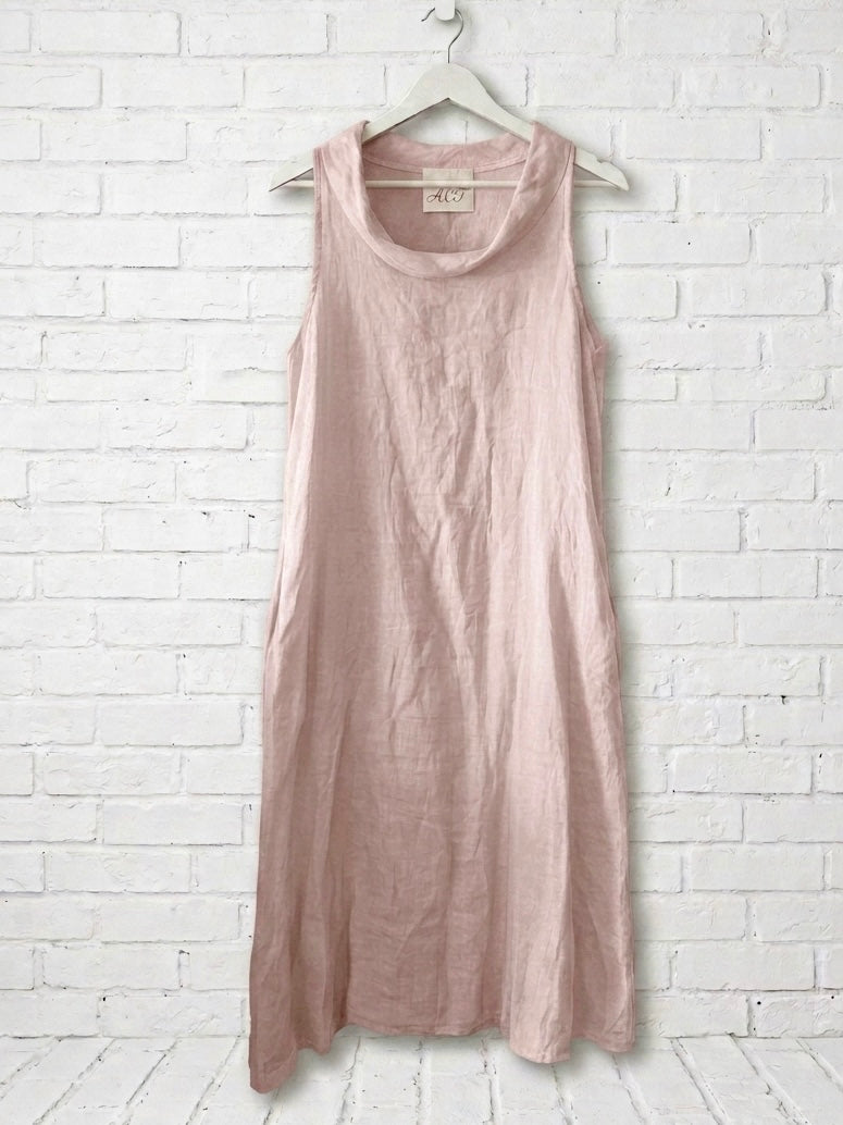 Vestido lino Valeria+9 colores
