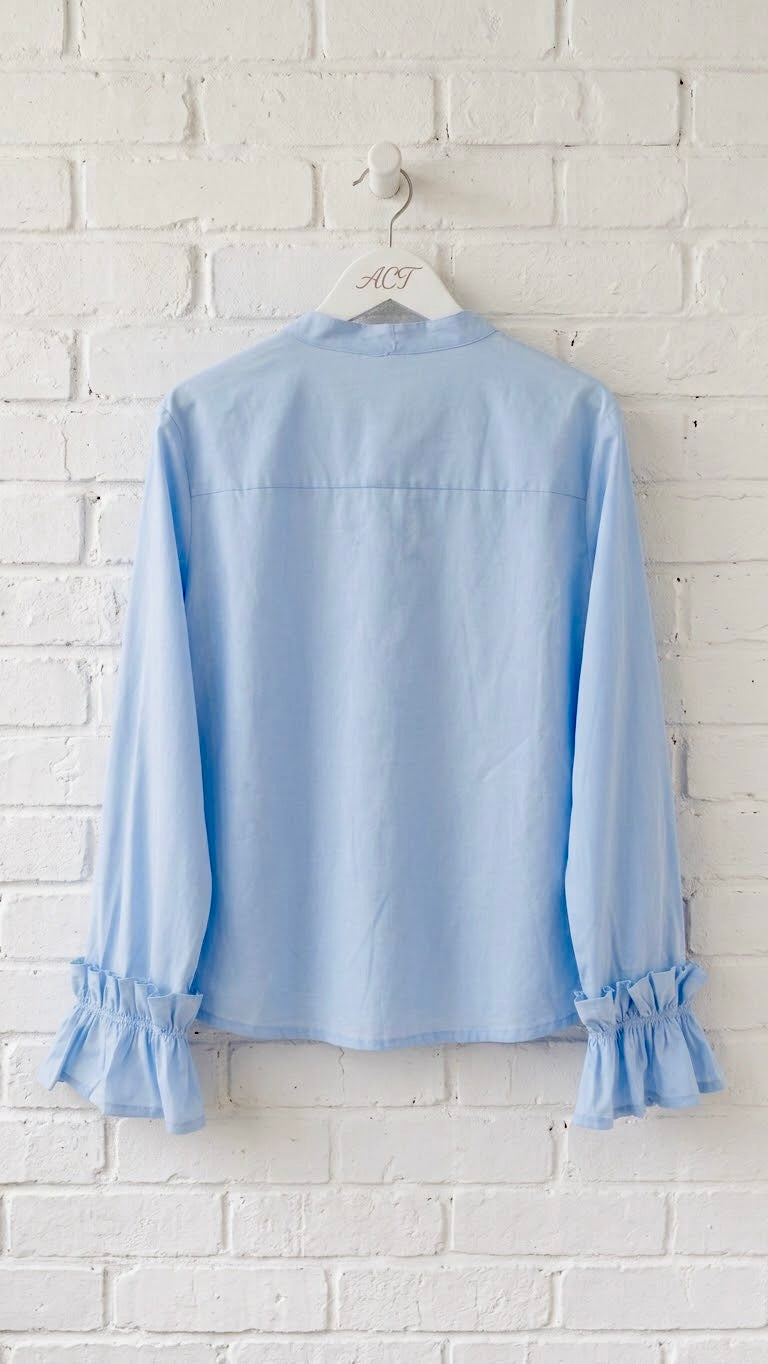 Camisa Cuello Desmontable Chorreras