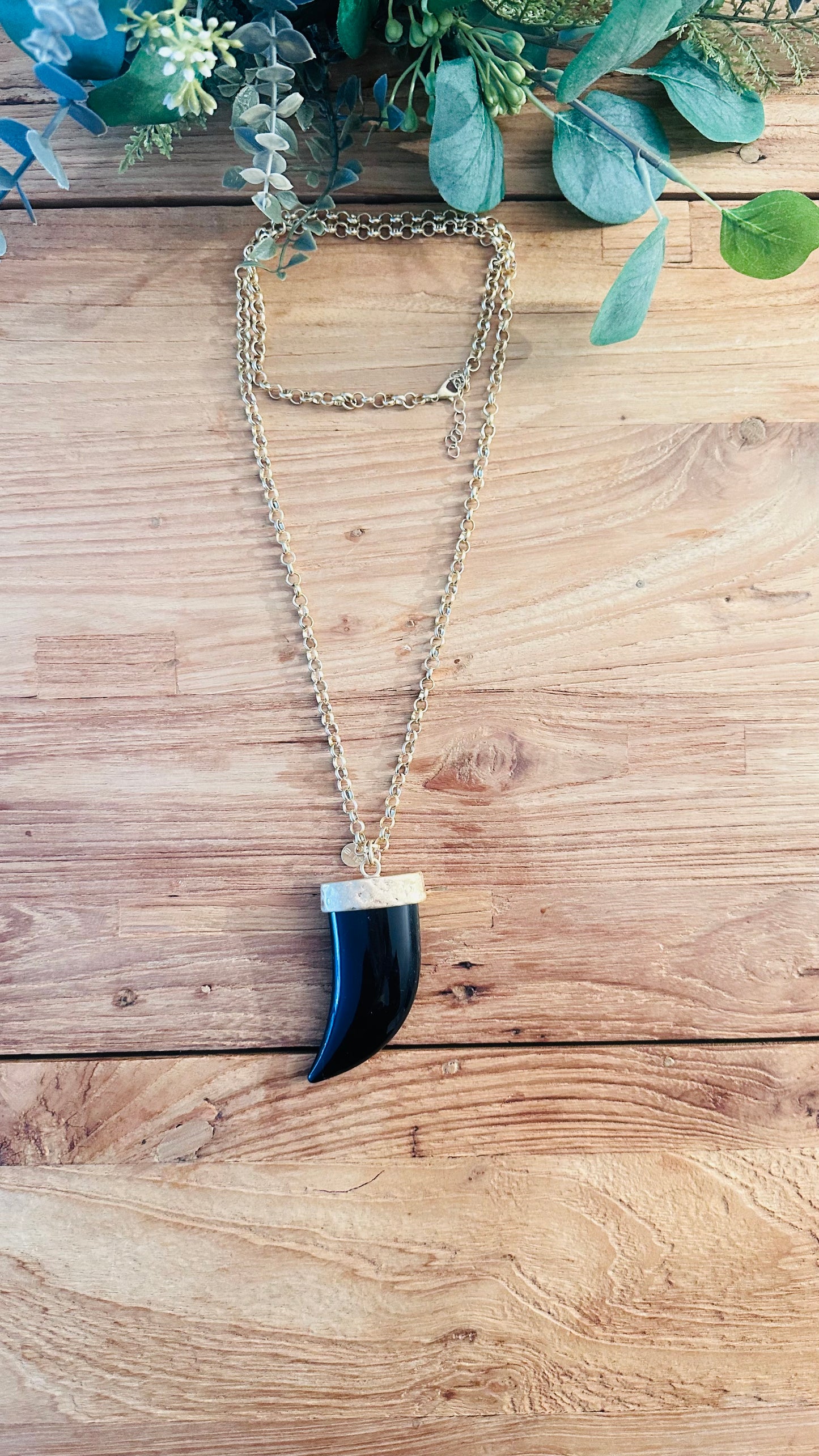 Collar cuerno  +4 colores