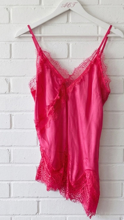 Asymmetrical lace top +10 colors