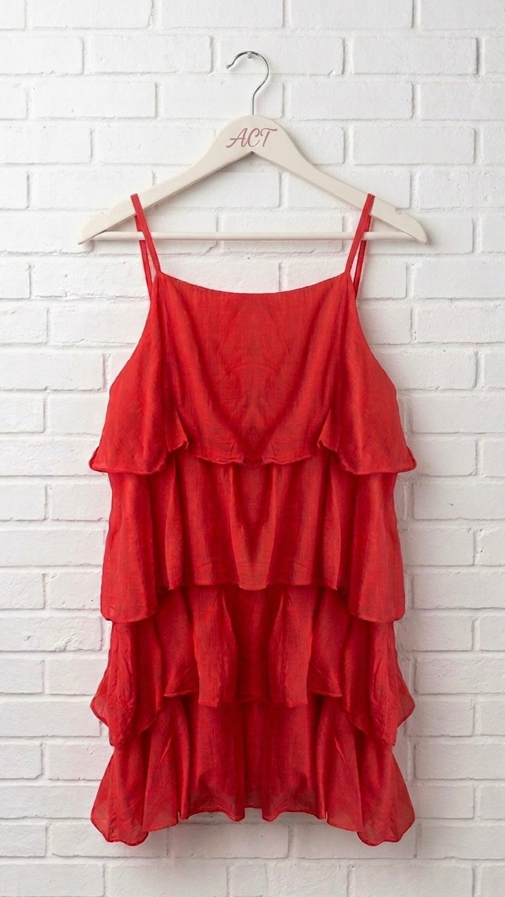 Vestido mini volantes +3 colores