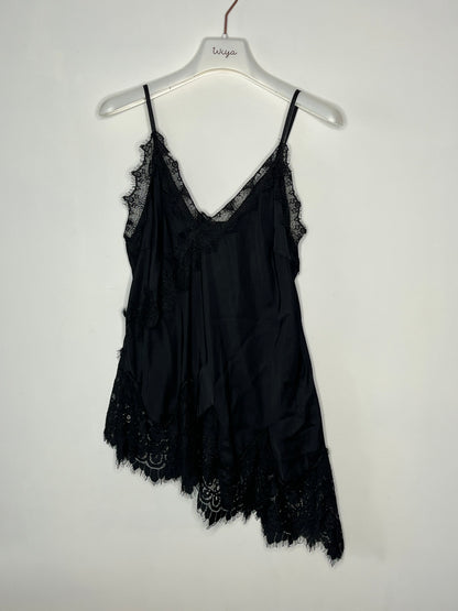 Asymmetrical lace top +10 colors