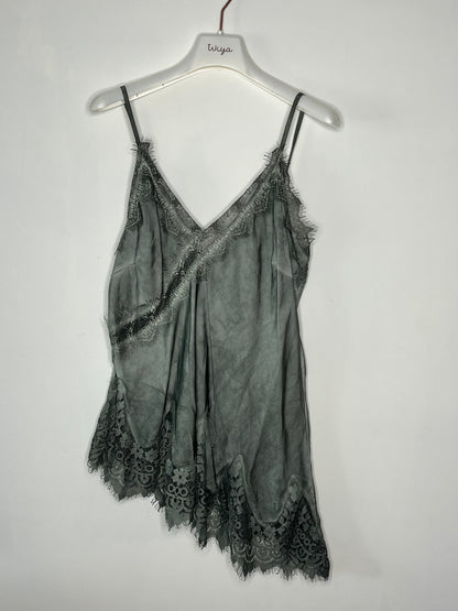 Asymmetrical lace top +10 colors