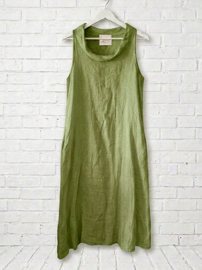 Vestido lino Valeria+9 colores