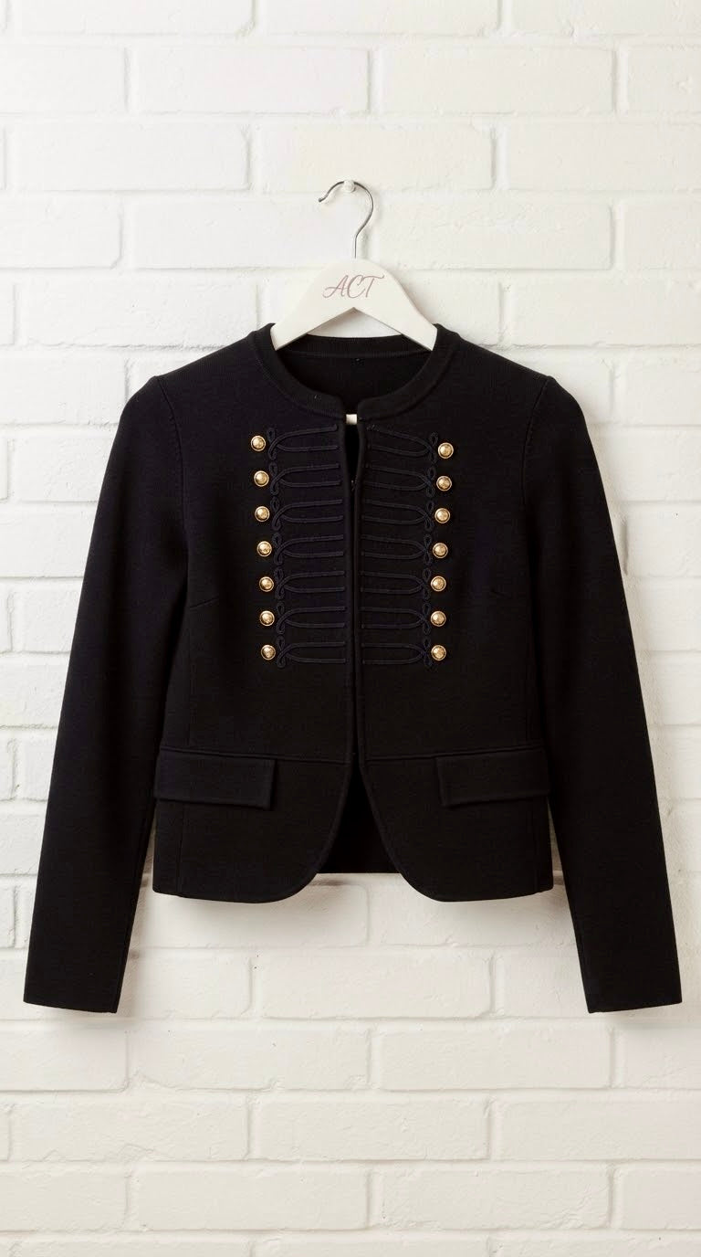 Chaqueta de Punto Militar +1color