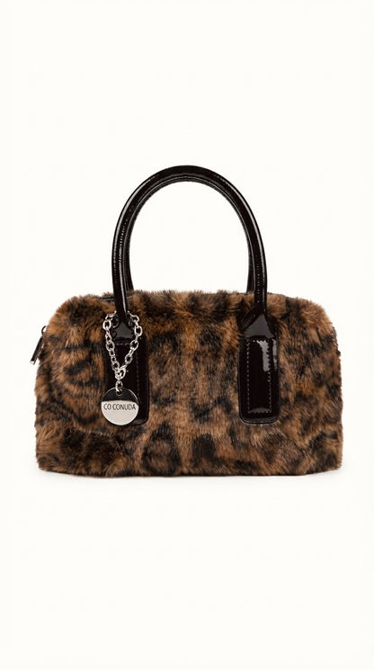 Bolso Coconuda animal print de mano y bandolera