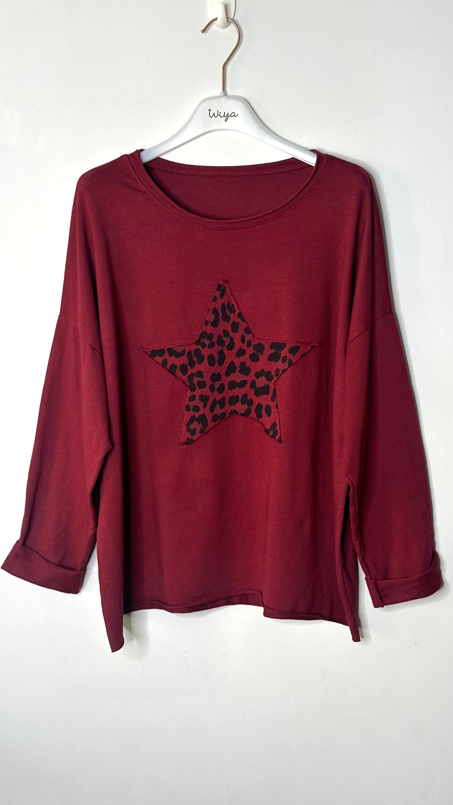 Sudadera de estrella print +2 colores