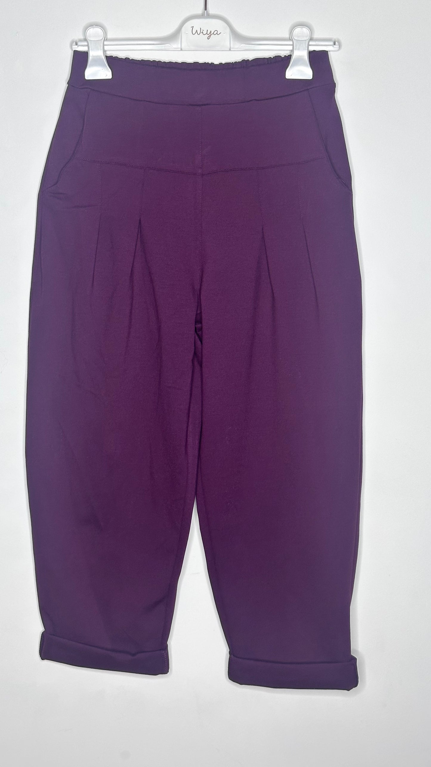 Wide leg trousers 158 C +3 colors