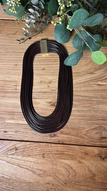 Collar cuerdas +3colores