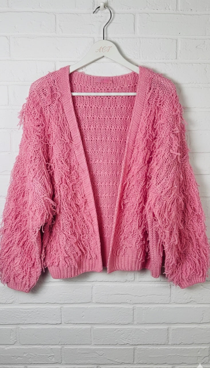 Cárdigan deshilachado +3color