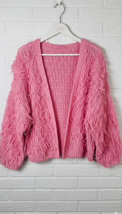 Cárdigan deshilachado +3color