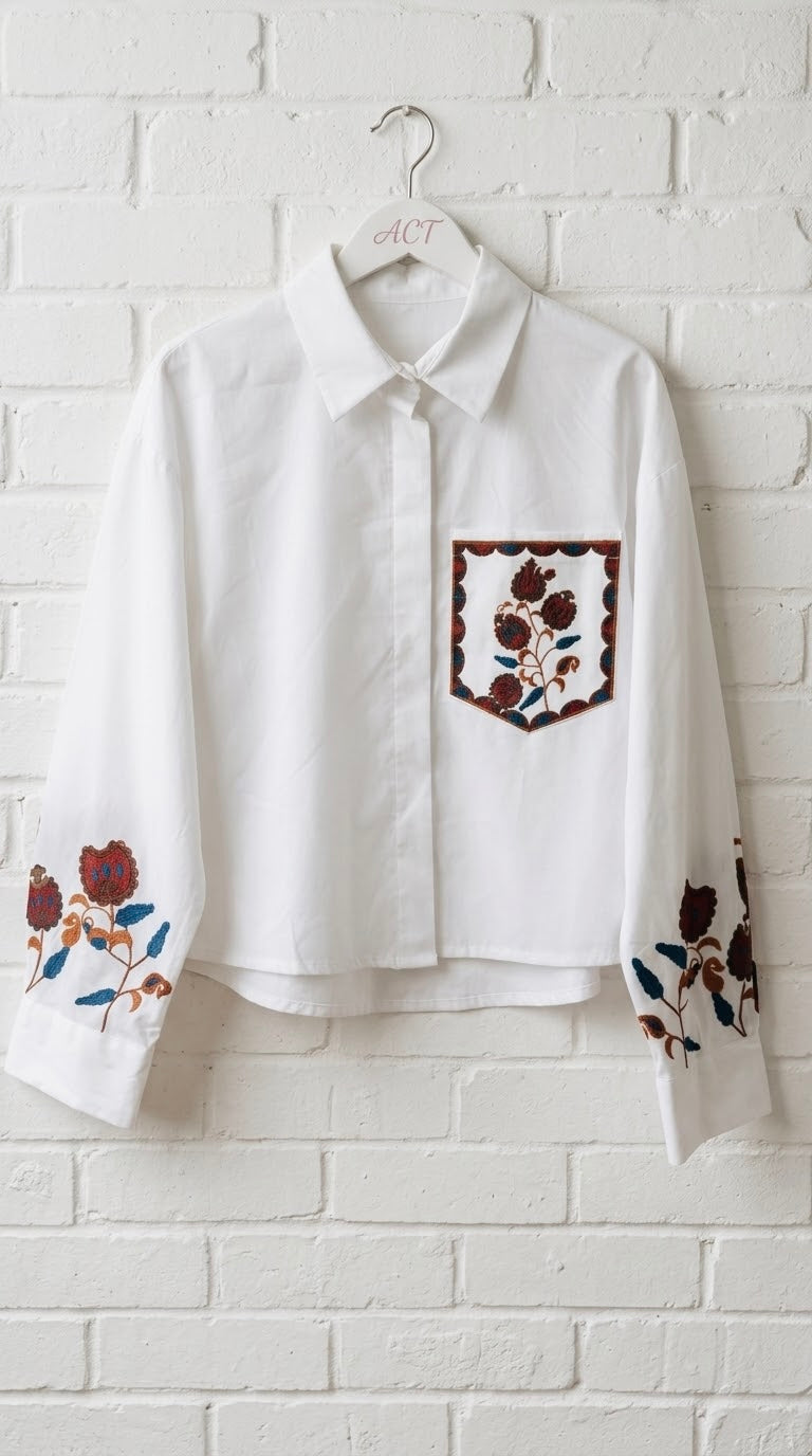 Camisa Boho Bloom +1 color