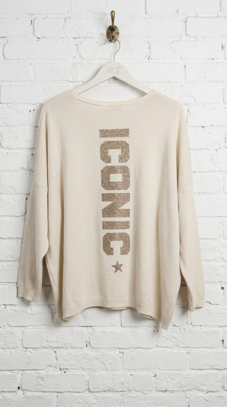 Jersey Oversize Iconic Star +2 colores