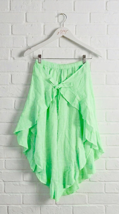 Pantalón pañuelo lino Aurora +13 colores