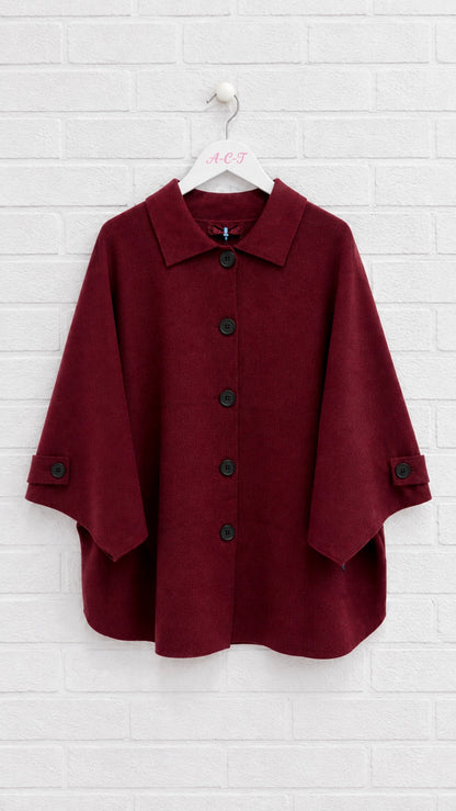 Chaqueta Capa de Punto +5colores