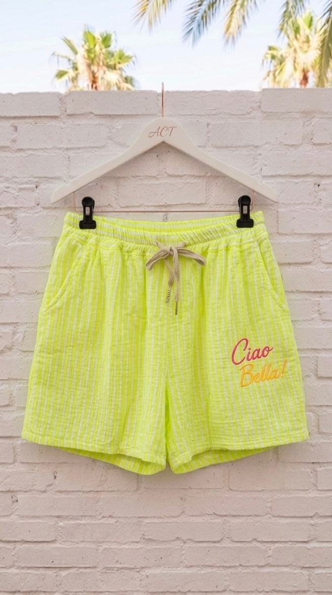 Pantalón corto ciao bella +1 color