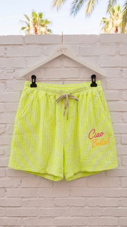 Pantalón corto ciao bella +1 color