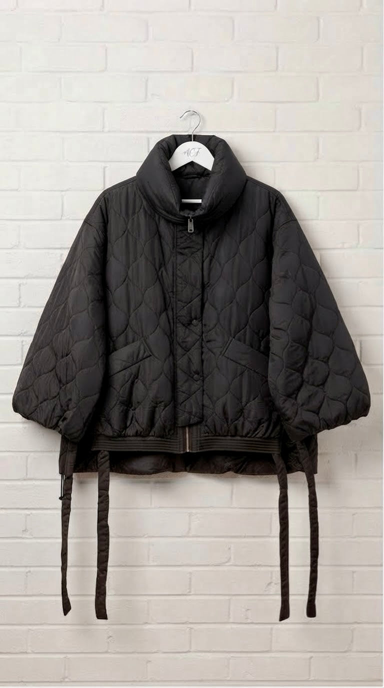 Chaqueta Bomber Oversize Acolchada +2 colores