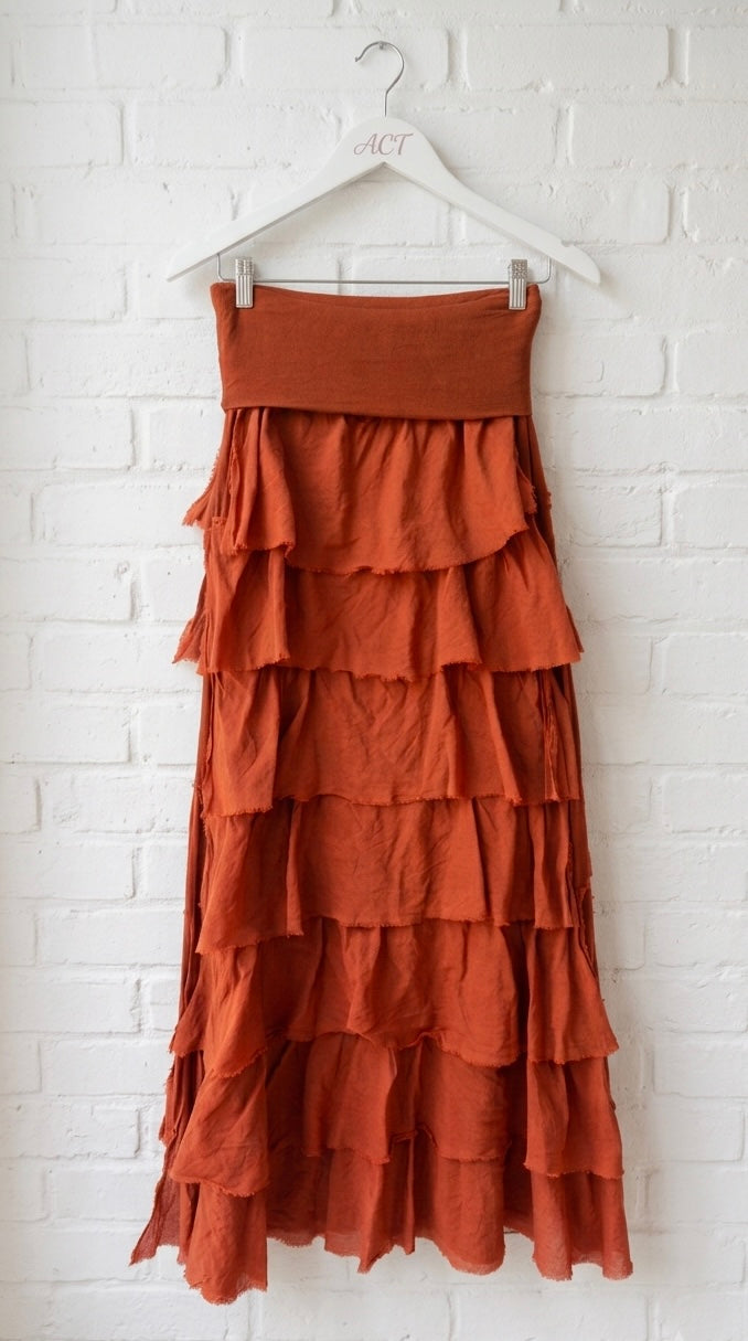 Falda-Vestido volantes Eva