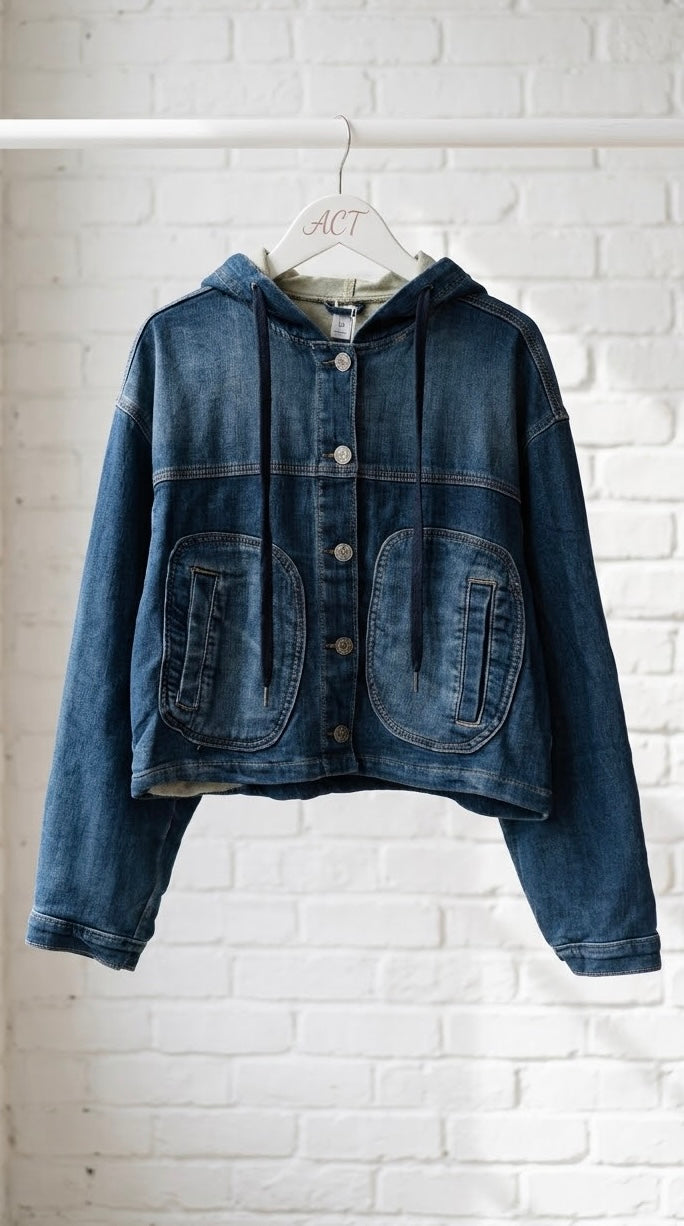 Cazadora Vaquera Boxy Urban