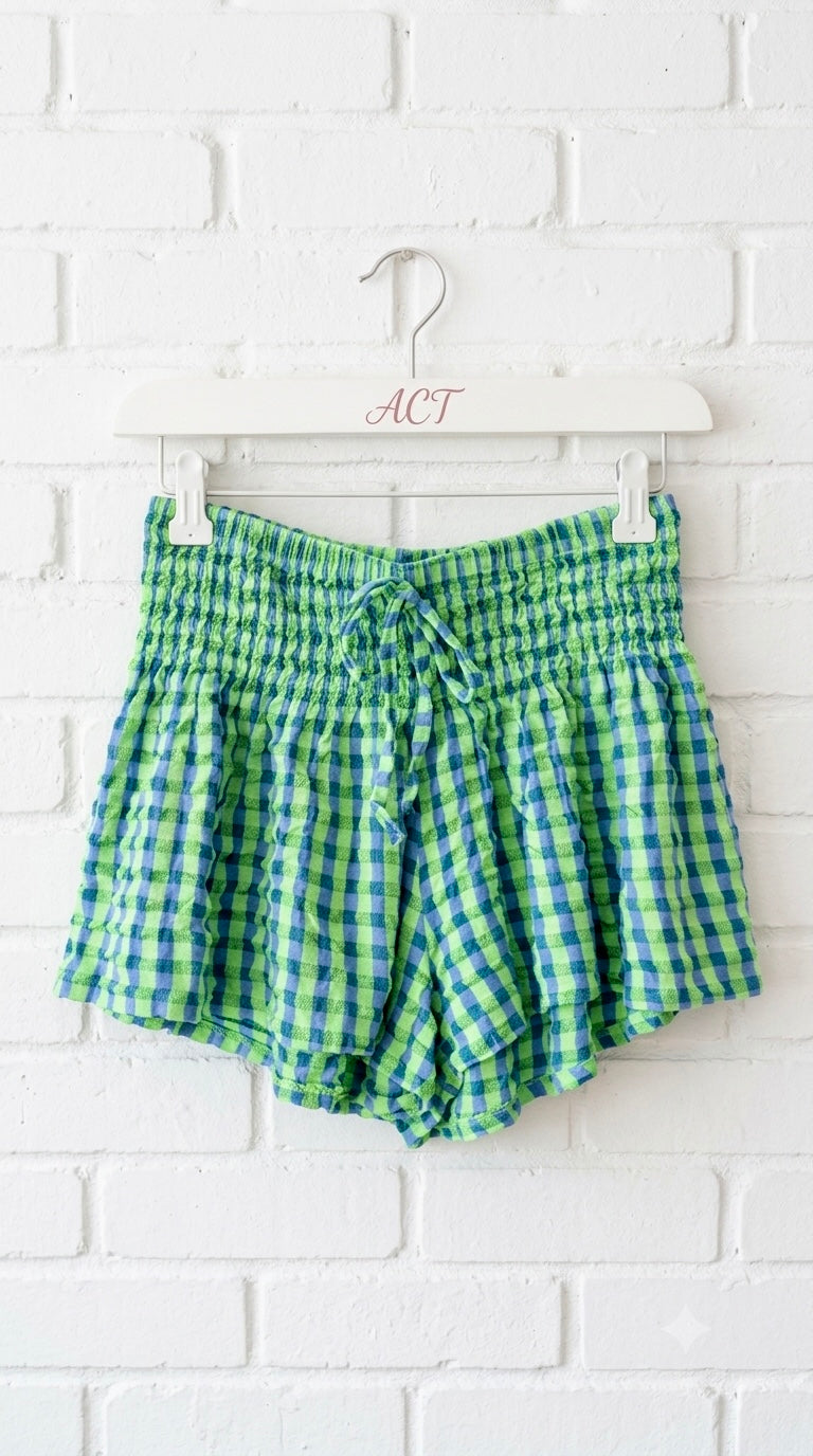 Short vichy neón +4colores