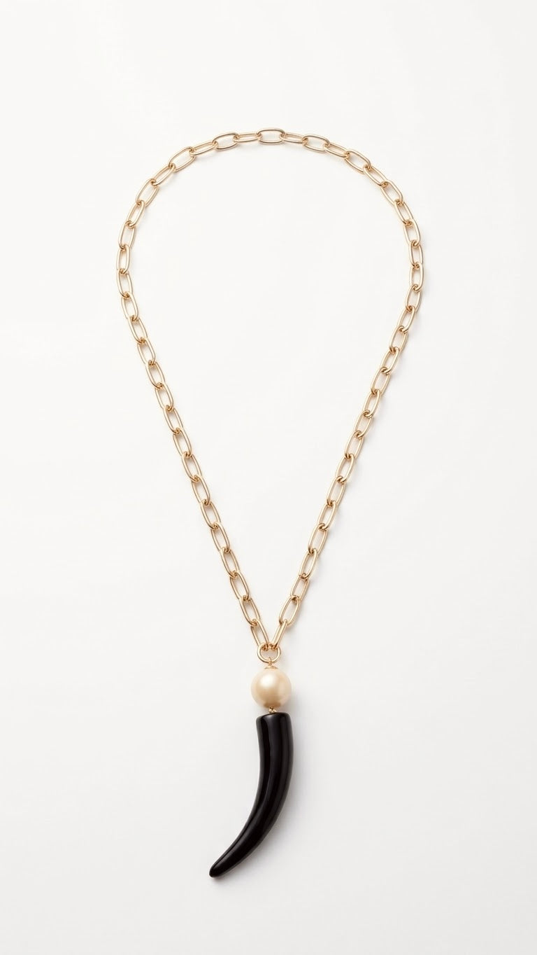 Collar Colmillo Minimal +2 colores