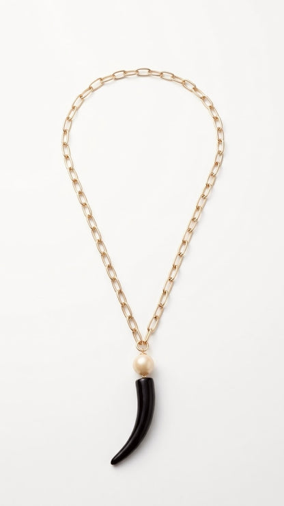 Collar Colmillo Minimal +2 colores