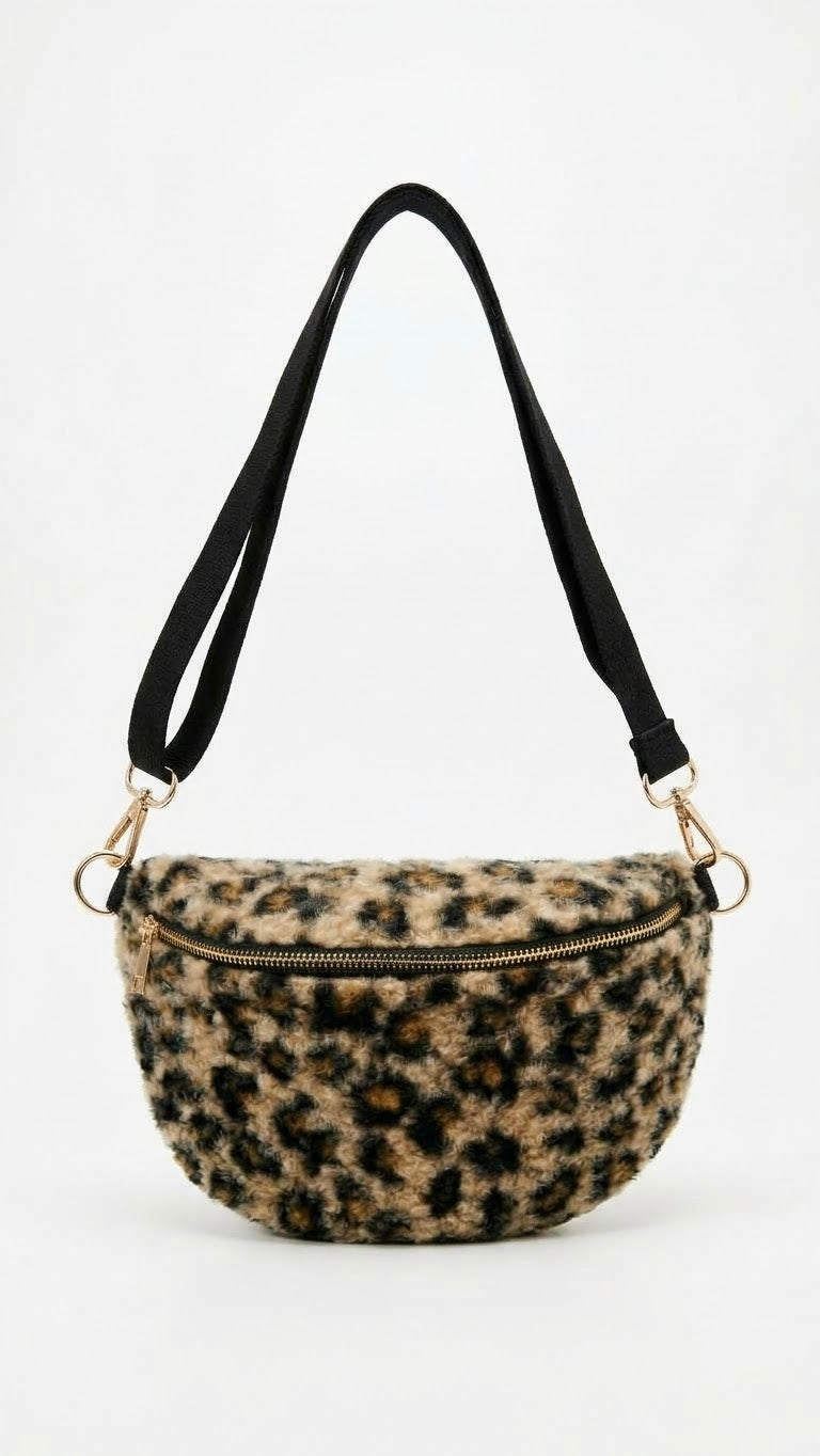 Riñonera Bandolera Leopard Soft
