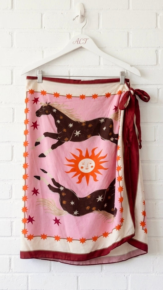 Falda pareo estampada +6 colores
