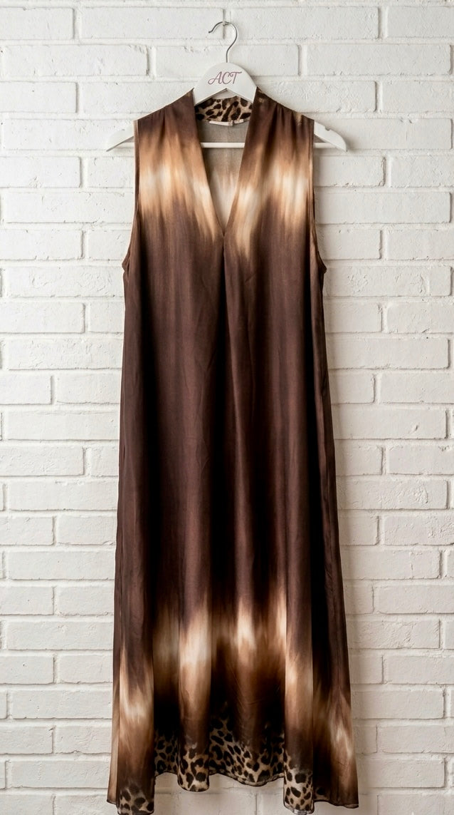 Vestido sienna ombré +2 colores