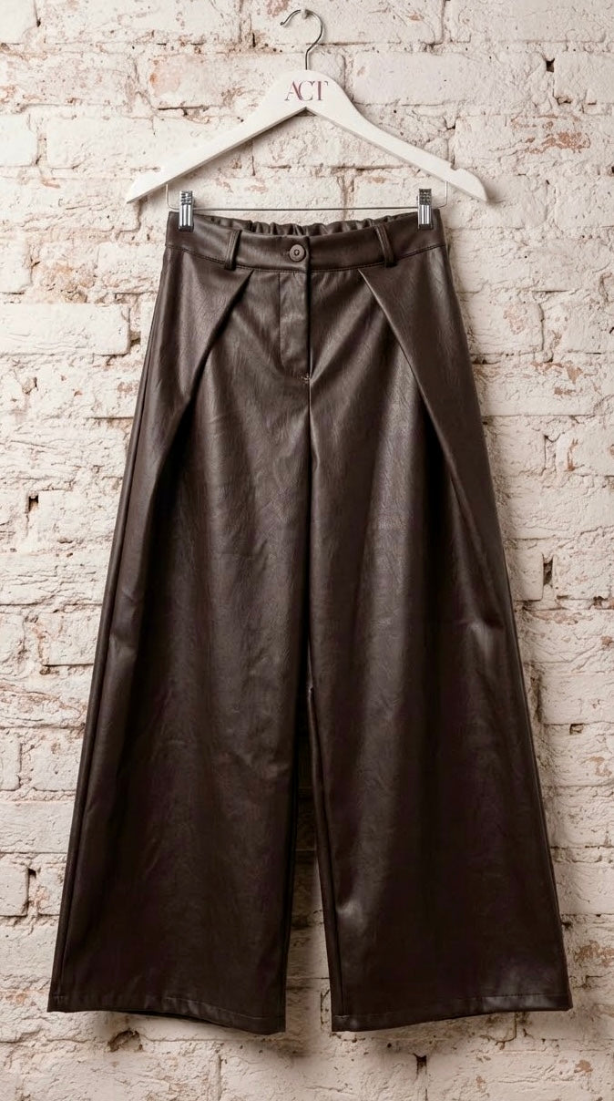Pantalón Fluido Ecopiel