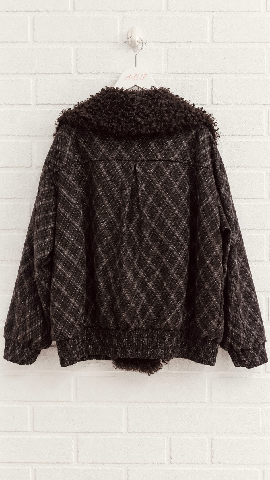 Chaqueta Cuadros & Borreguito