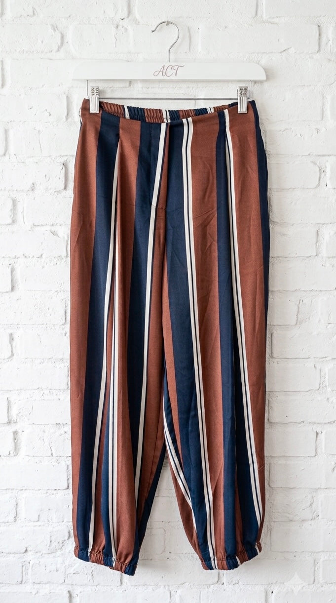 Pantalón Jogger Rayas Milano