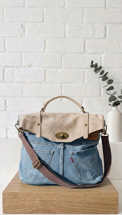 Bolso reciclado Levi’s beige