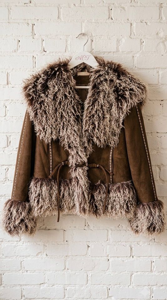 Chaqueta Suede Boho