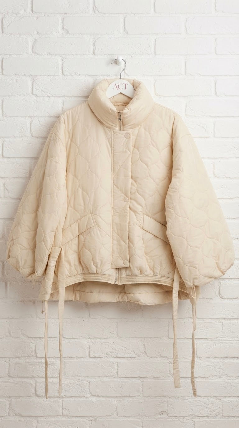 Chaqueta Bomber Oversize Acolchada +2 colores