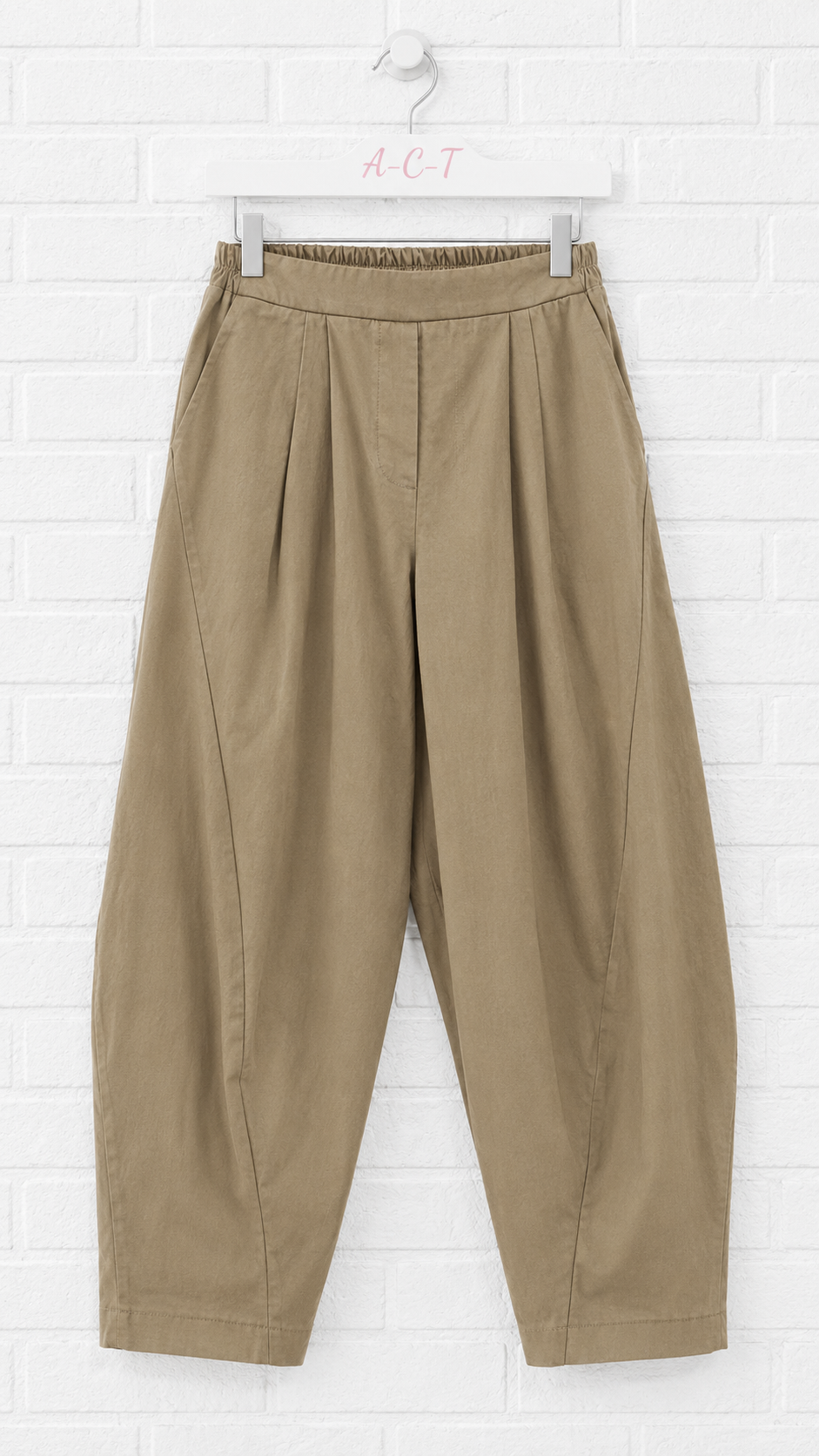 Pantalón Barrel Basic +3 colores