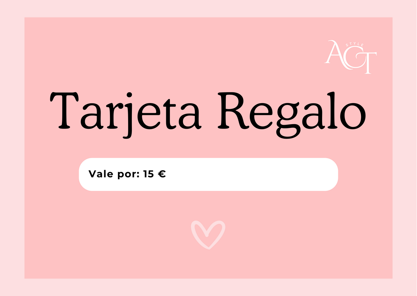 Regala una tarjeta regalo