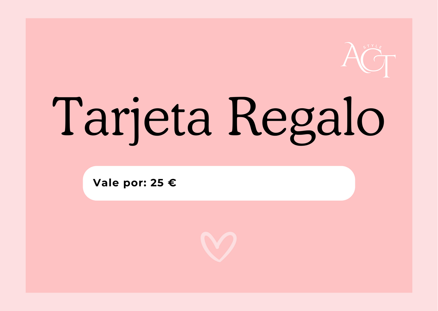 Regala una tarjeta regalo