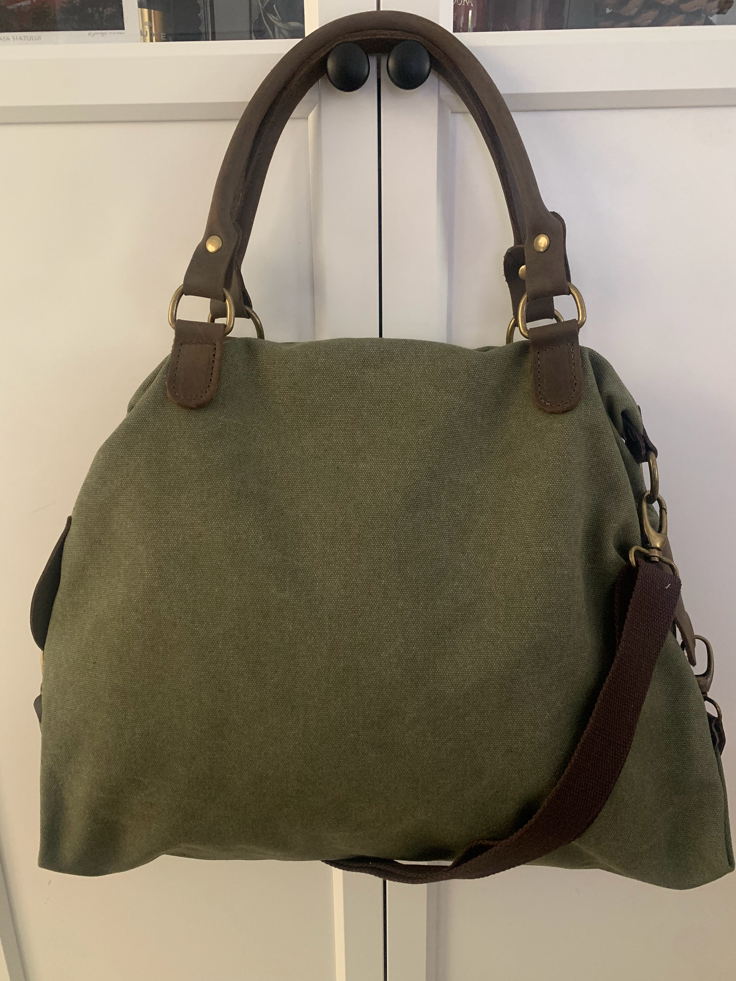 Customizable khaki bag